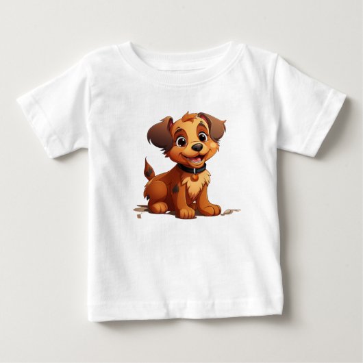 T-shirt enfant The Joy of Furry Friends ベビーTシャツ (正面)