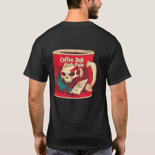 T-shirt Erzadon Roll For Pain Tシャツ (裏面)