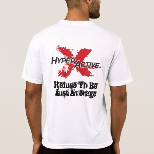 T-shirt ExtraHyperActiveの大使 Tシャツ (裏面)