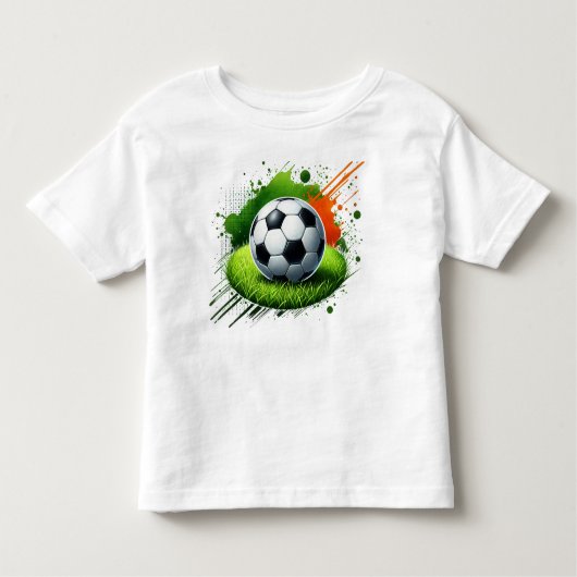 T-Shirt-Family Soccer T-Shirt トドラーTシャツ (正面)