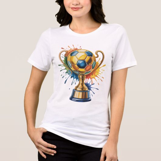 T-Shirt-Family Soccer T-Shirt トライブレンドＴシャツ (正面)