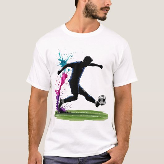 T-Shirt-Family Soccer T-Shirt Tシャツ (正面)