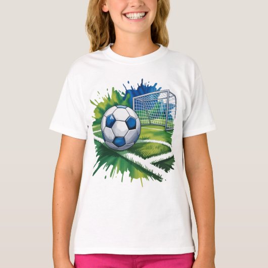 T-Shirt-Family Soccer T-Shirt Tシャツ (正面)