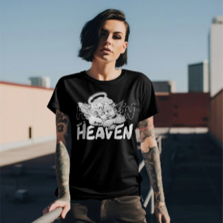 T-shirt Femme Bébé ange Tシャツ