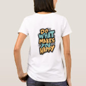 T-Shirt Femme Élégant et Chic – Style Féminin Mode Tシャツ (裏面)