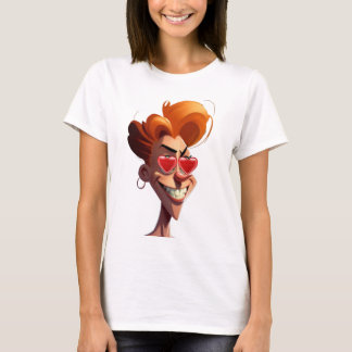 t-shirt femme humoristique love tシャツ