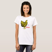 T Shirt femme poule de luxe Tシャツ (正面フル)