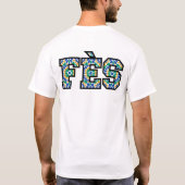 T-shirt Fès Maroc Tシャツ (裏面)