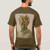 T-shirt Flower Head  Tシャツ (裏面)
