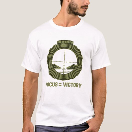 T-shirt Focus = Victory Tactical Scope Tシャツ (正面)