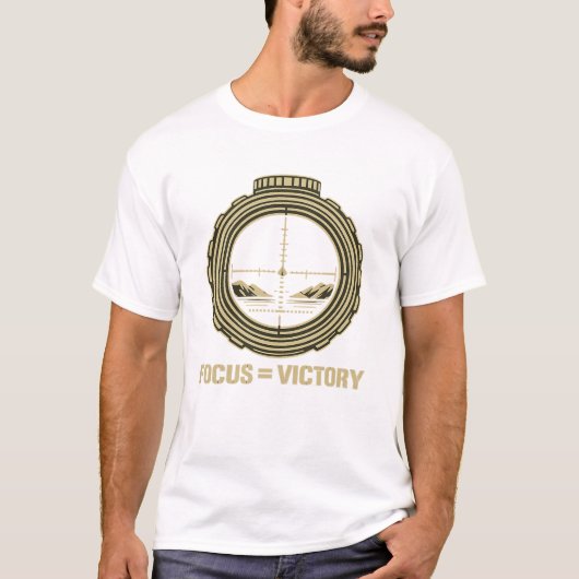 T-shirt Focus = Victory Tactical Scope Tシャツ (正面)