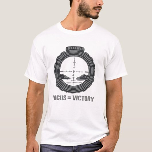 T-shirt Focus = Victory Tactical Scope Tシャツ (正面)
