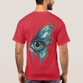 T-shirt foncé basique tシャツ (裏面)