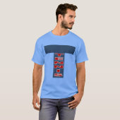 T-shirt foncé bleu caroline TENNIS Tシャツ (正面フル)