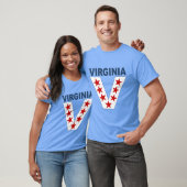 T-shirt foncé bleu caroline  VIRGINIA VICTORY Tシャツ (ユニセックス)