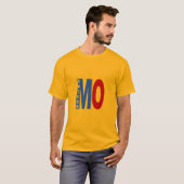 T-shirt foncé jaune MISSOURI SOCCER Tシャツ (正面フル)