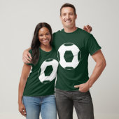 T-shirt foncé vert foret BALLON DE FOOT Tシャツ (ユニセックス)