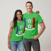 T-shirt foncé vert trèfle DESIGN USA Tシャツ (ユニセックス)