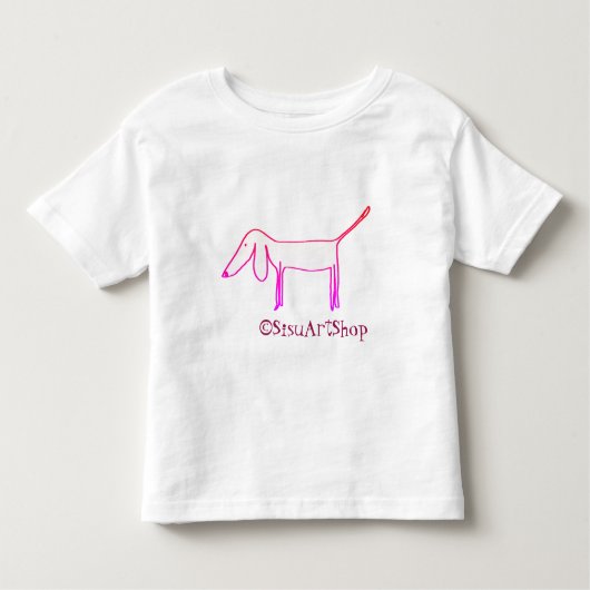 T-shirt for kids with logo トドラーTシャツ (正面)