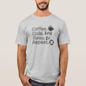 T-Shirt for Programmers and Developers Tシャツ (正面)