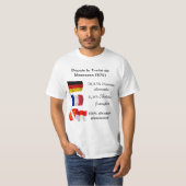 T-Shirt Franco-Allemand-Alsacien Tシャツ (正面フル)