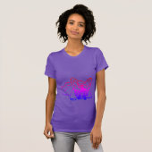 T Shirt französische Bulldogge Flo Tシャツ (正面フル)