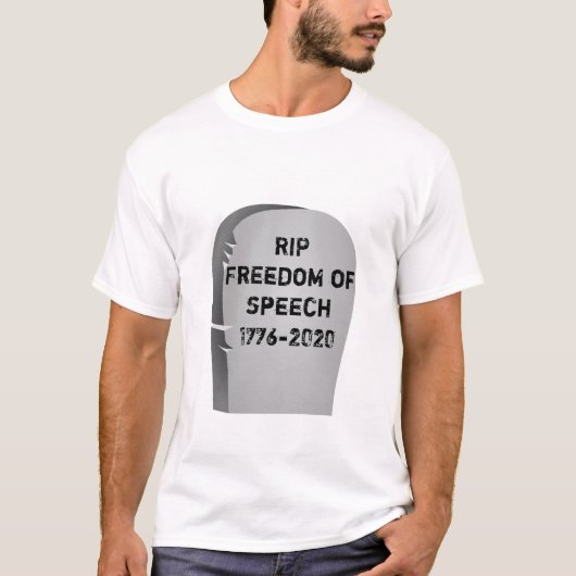 T-shirt freedom of speech tシャツ (正面)