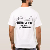 T-shirt French Le Fish Tシャツ (裏面)