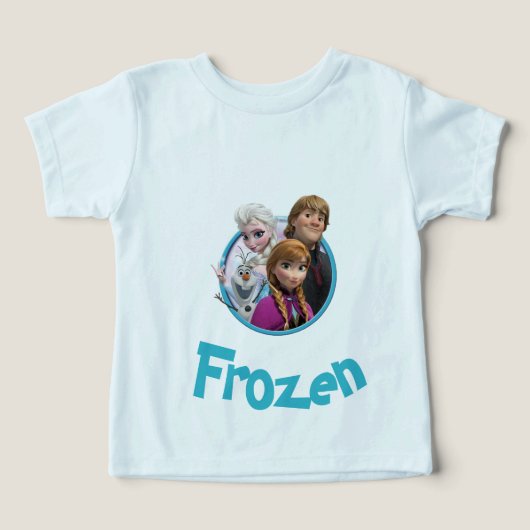 T-Shirt (Frozen character design) (デザイン正面)