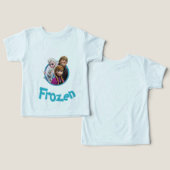 T-Shirt (Frozen character design) (デザイン正面&裏面)