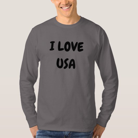  T-SHIRT FULL SLEVE Tシャツ (正面)