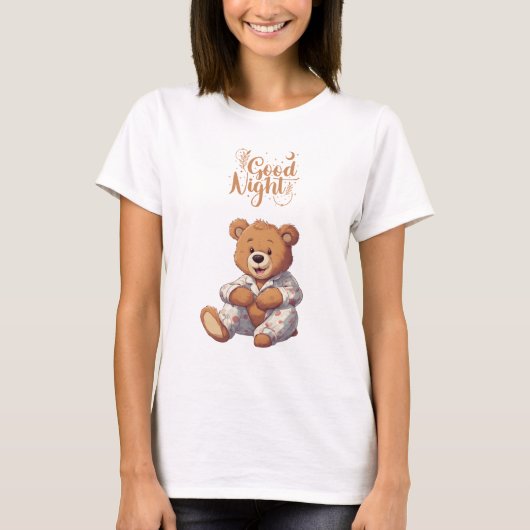 T-Shirt für Fans von Teddybären Tシャツ (正面)