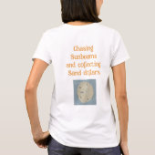 T-Shirt Gathering sunshine and sand dollars Tシャツ (裏面)
