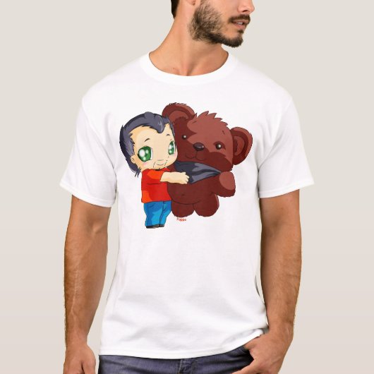 T-shirt Gege and his teddy bear Tシャツ (正面)