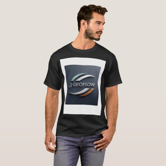 T-shirt GeoFlow Tシャツ (正面フル)