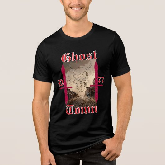 T-Shirt  Ghost Town  トライブレンドＴシャツ (正面)