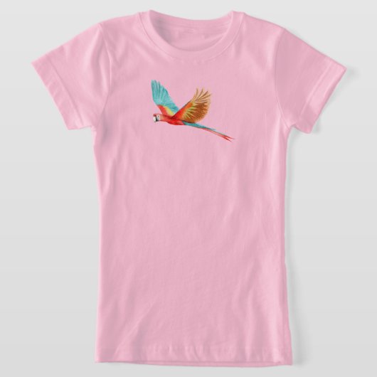 T-Shirt Girls - Parrot Tシャツ (レイダウン)