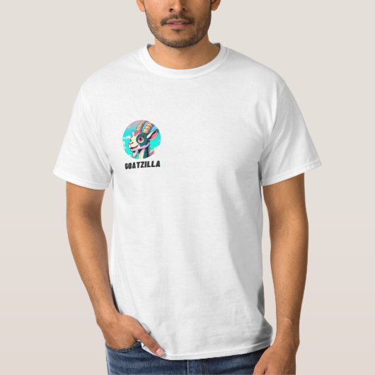 T-shirt Goatzilla : Bêlements et Démolitions V4 Tシャツ (正面)