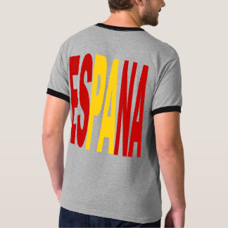 T-shirt gris dos homme ESPANA Tシャツ