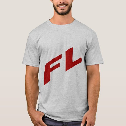 T-shirt gris FLORIDA Tシャツ (正面)