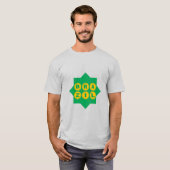T-shirt gris homme  DESIGN  BRAZIL Tシャツ (正面フル)
