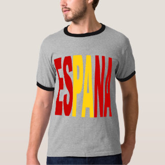 T-shirt gris homme ESPANA Tシャツ