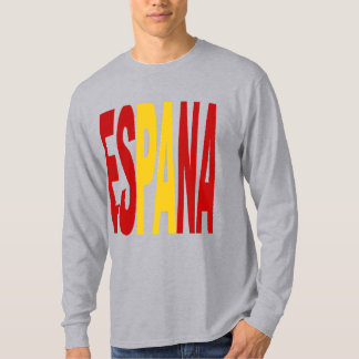 T-shirt gris manches longues ESPANA Tシャツ
