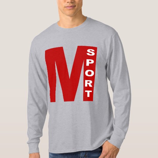 T-shirt gris manches longues MILANO SPORT Tシャツ (正面)