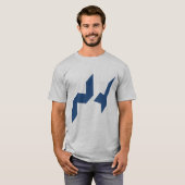 T-shirt gris NEW YORK Tシャツ (正面フル)