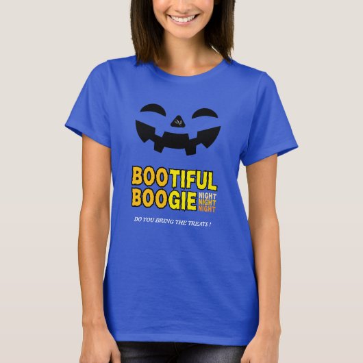 T-Shirt :  HALLOWEEN Face #5 Tシャツ (正面)
