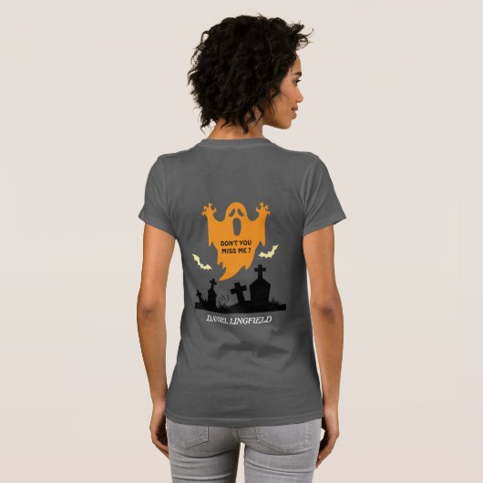 T-Shirt :  HALLOWEEN I'm Back #6 Tシャツ (裏面フル)