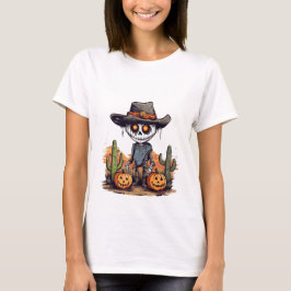 T-shirt Halloween Skeleton Citrouille Tシャツ