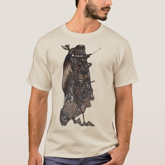 t-shirt handmade design Açores Tシャツ (正面)