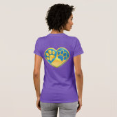 T-Shirt Happier dog Tシャツ (裏面フル)